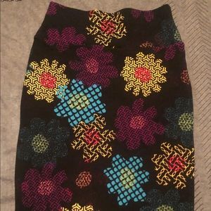 Lularoe Cassie skirt xs floral